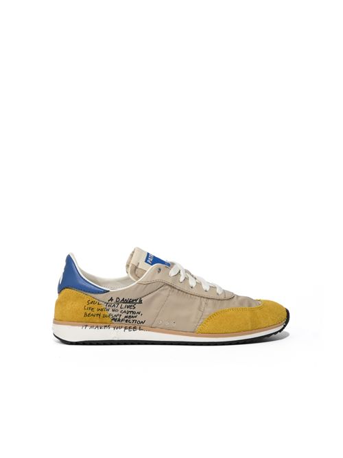 Sneakers Running SKIN in nylon e suede con Lettering Patrizia Pepe | 8Z0135 V040FG65